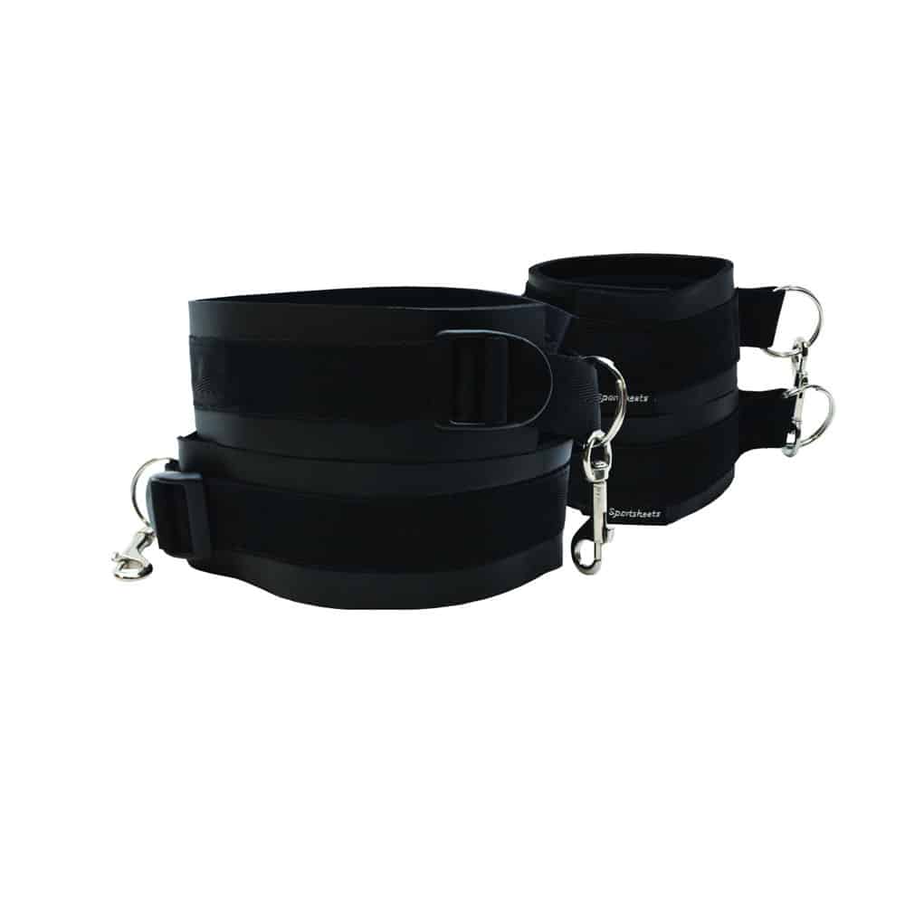 Sportsheets Saffron Thigh & Wrist Cuff Set main image 0